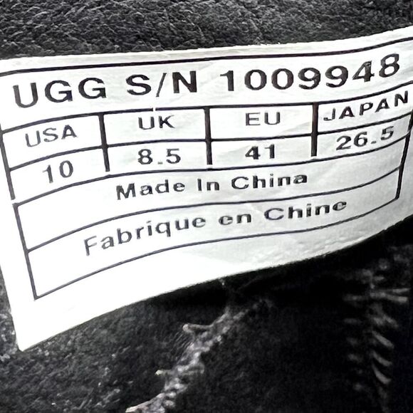 UGG Black and Brown Ankle Boots - Picture 8 of 12